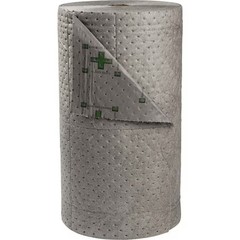 Brady Ht303 Sorbent Roll, 63 Gal, 30 In X 300 Ft, Universal, Gray, Polypropylene