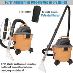 Happy Tree Universal Fit All Shop Vacs with 2-1/2″ and 1-7/8″ Large