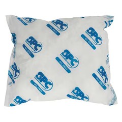 Brady Oil1818 Sorbent Pillow, 28 Gal, 18 In X 18 In, Oil, White, 16 Pk