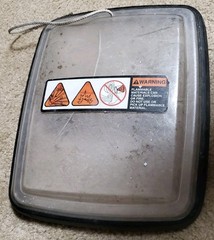 Cover Tank Lid Dome 86003340 & Gasket 86004010 Windsor Saber Compact 17 Scc172