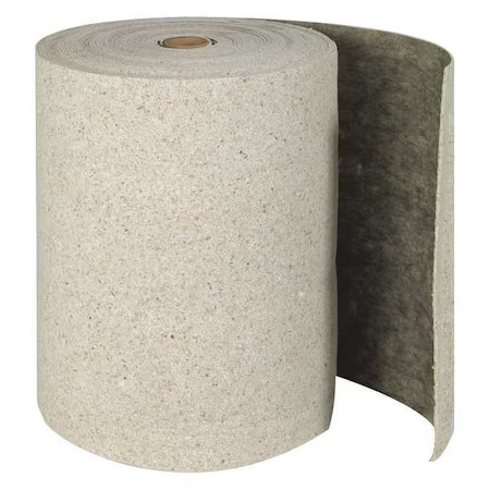 Brady Rfp328-Dp Sorbent Roll, 54 Gal, 28 1/2 In X 150 Ft, Universal, White,