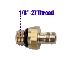 Pressure Washer Chemical Injector Set Small Detergent Soap Replacement Kit