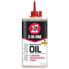 3 IN ONE Long Lasting Multi Purpose Oil Lubricates, Cleans, Protects, – 3 OZ
