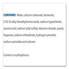 Clorox 30613 32 oz. Fresh Bleach Cream Cleanser (8/Carton) New