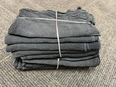 2500 Pieces New BLACK Shop Towels Rags Industrial 13″x14″