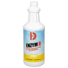 Box of 9 – 32oz Big D Industries Enzym D Digester Liquid Lemon Deodorant, New S3