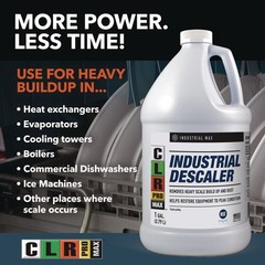 CLR PRO I-IDESC128-4PROM 1 gal Jug MAX Industrial Descaler (4/CT) New