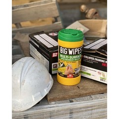 Big Wipes Multi-Surface Pro+ Super Absorbent Wipes – 80 Wipes