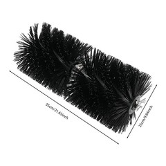 9 Teeth Broom Head Sweeper, 55*25cm Rolling Brush Head, Artificial Grass Brush