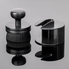 Car Tire Shine Applicator Brush with Stand, Vegan for Auto Size: 1Color: Black