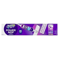 Swiffer PowerMop Multi-Surface Mop Kit for Floor 1 Kit, Purple and White