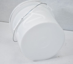 Leticia Premium 3.5 Gallon Bucket HDPE Natural White 75 Mil 11.91″ Dia