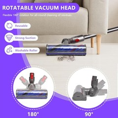 Upgrade Anti Tangle Replacement Vacuum Head for V7 V8 Cyclone V10 V11 V15