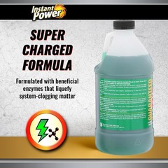 Instant Power Slow Drain Build Up Remover – Prevents Clogs, Ends 2 Liter