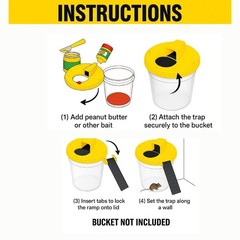 THE PERFECT PART Mouse Rat Trap Flip & Slide Bucket Catcher…