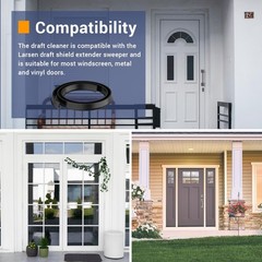 Storm Door Sweep Replacement for Larson & Pella 39.6in, 2*Style 1