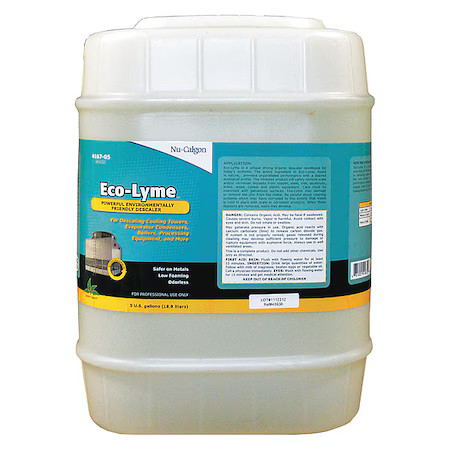 Nu-Calgon 4167-05 Scale Remover, Yellow, 5 Gal, Bottle