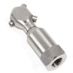 1/2″ 3 Jet Jetter Head Tank Wash Spray Nozzle Drain Sewer Cleaner 360° Rotating