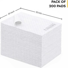 Spill Ready Oil Only Absorbent Pads 15″ x 20″ – 200 Pack – Absorb upto 38 Gal.
