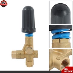 10.5 GPM 4500 PSI General Pump PULSAR4KHP Trapped Pressure Unloader Valve US