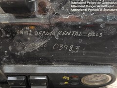 US Steam Eagle Vapor Commercial Steam Cleaner *FOR PARTS ONLY NOT WORKING*
