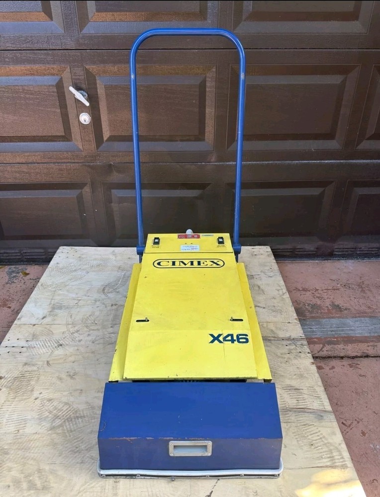 Cimex Model Number X-46 Escalator and Travelator Cleaner Read