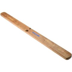 PRO SOURCE 36″ Wide Polypropylene Push Broom Head: Wood block, Handle Not Incl