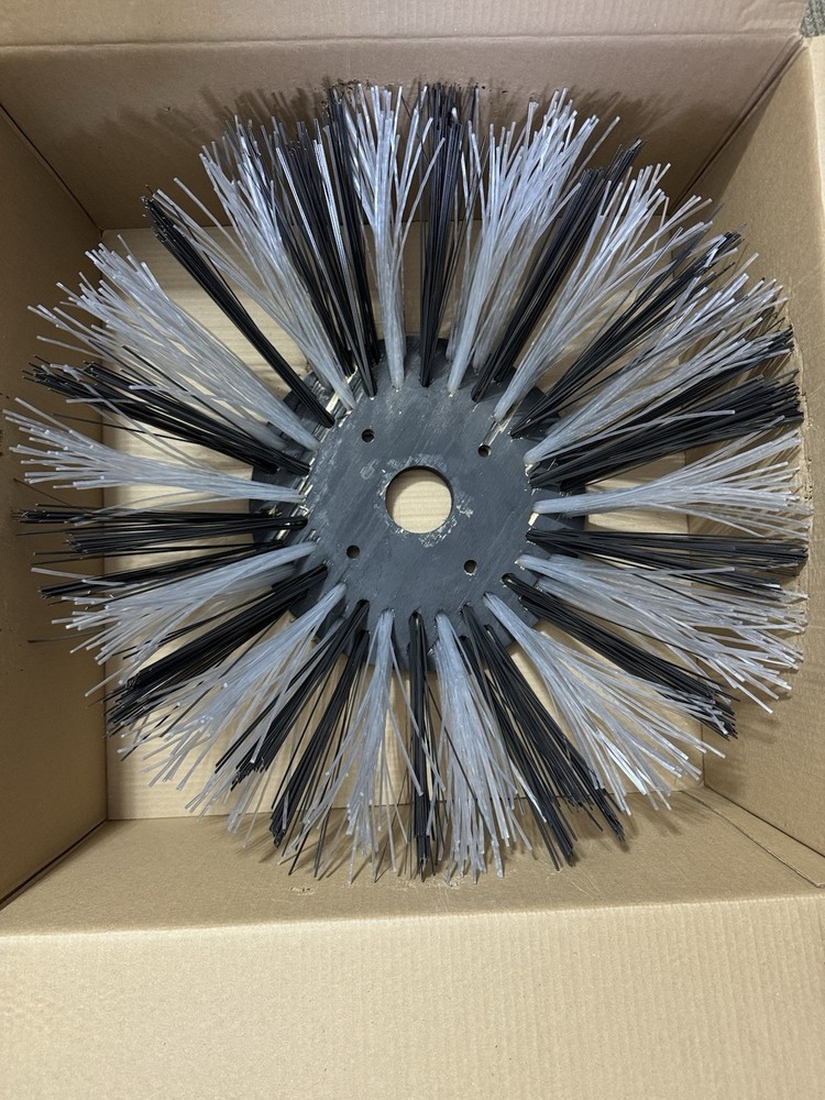 26″ Poly/Wire Sweeper Wafer Brush — Solid Wood Base — Part #41-PWMAW1626 — NEW