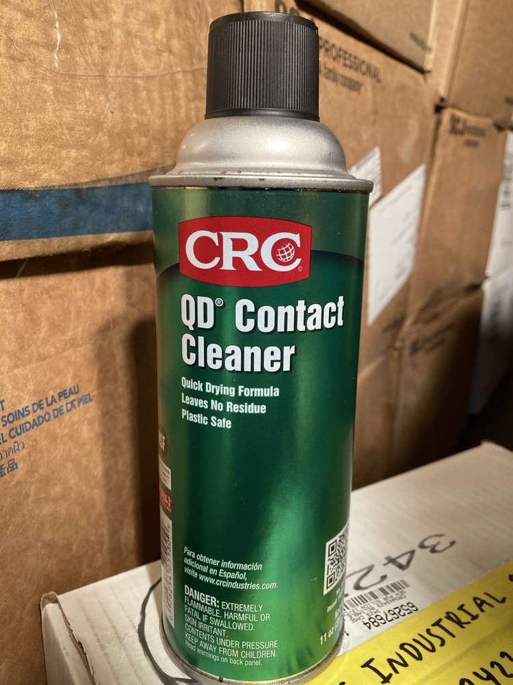 Lot of 11 CRC QD Contact Cleaner
