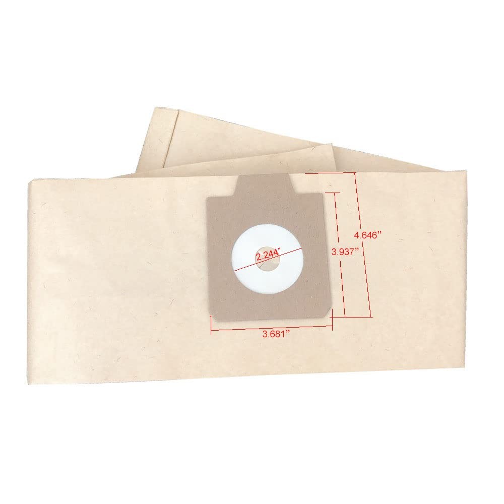 10pack CF Clean Fairy vacuum cleaner bag Compatible With Nilfisk Brown