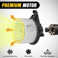 Nilight HVAC Heater Blower Motor with Fan for Ford & Lincoln – F-150 2009 201…