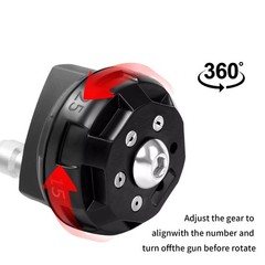 1PCS Adjustable Pressure Washer Spray Nozzle, 6-in-1 Quick Change over, 1/4”