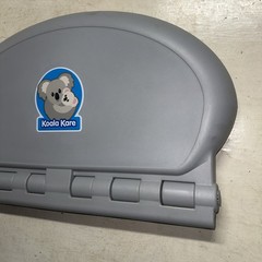 KOALA KARE KB208-01 OVAL BABY CHANGING STATION Horizontal Grey Surface Wall