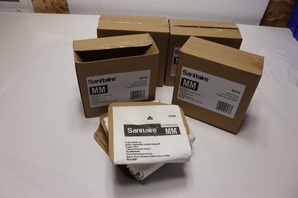 40x Lot Sanitaire 69154 MM Mighty Mite Vacuum Bag 63252A