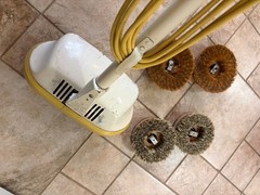 Vintage GE Twin Brush Scrubber Model P11FP1 w/ 4 Brushes (1950’s) Working