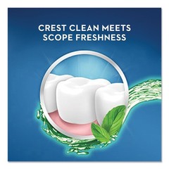 Crest 95662 Plus Scope 1 Liter Mouth Rinse Bottle – Classic Mint (6/Csrton) New
