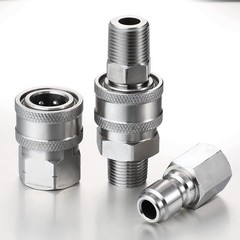 Hotop NPT 3/8 Inch Stainless Steel Inch, Internal Thread, External Thread