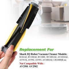 Techecook 2 Pack Main rolling brush: 6.6 x 2.1 inches, Yellow, Black