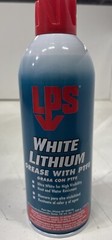 LPS 03816 White Lithium Grease with PTFE – 10 oz Aerosol Can, 1 Can