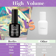 Beetles Nail Art Foil Glue Gel for Foil Stickers Nail Glue Transfer Tips Star Gl