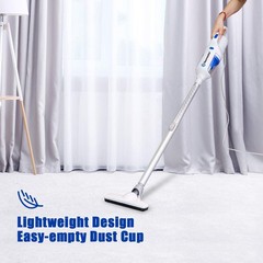 Vacmaster Corded Stick Vacuum Cleaner 2 in 1 3.7 pounds, White