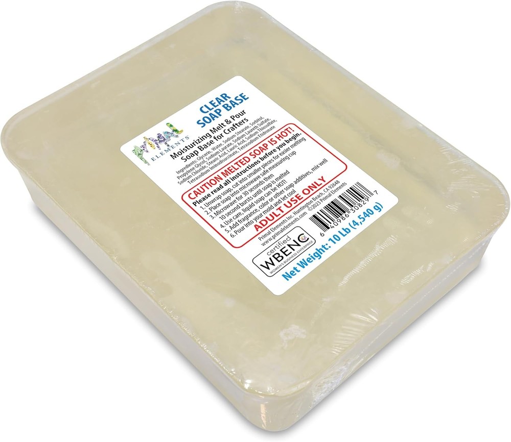 Clear Soap Base – Melt and Pour Glycerin Base