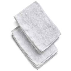 NEW – White Multi-Purpose Terry Towel 14″ x 17″, 12 Pack, 1 Dozen