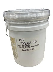 ZEP Formula 50 All Purpose Heavy-Duty Cleaner & Degreaser, 5-Gallon Bucket