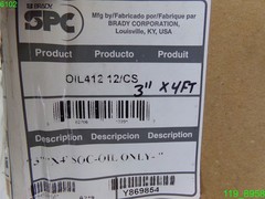 SPC OIL412 4′ Length 3″ Width Oil Only Class SOC Configuration Oil Only 12 Count