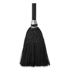 Rubbermaid Commercial 2536 Lobby Pro Synthetic-Fill 37-1/2″ Broom – Black New