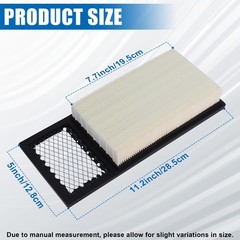 72368G01 Golf Cart Air Filter Compatible with EZGO Medalist TXT