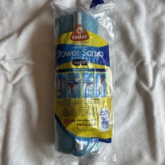 O-Cedar Power Scrub Microfiber Mop Refill Blue New Sealed