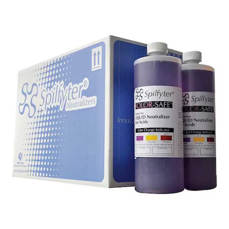 Spilfyter 410001 Acid Neutralizer, 31 Lb, Purple, Pk12