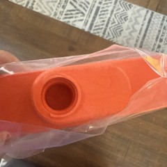 Sparta 12 In. Orange Polypropylene Flagged Upright Broom Head